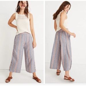 Madewell cropped striped pants XST